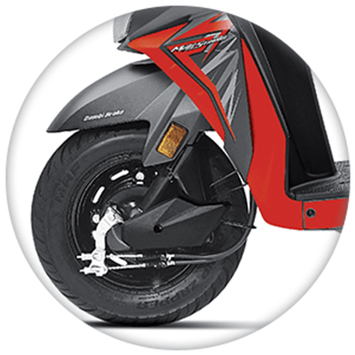 honda dio bike back tubeless tyre price