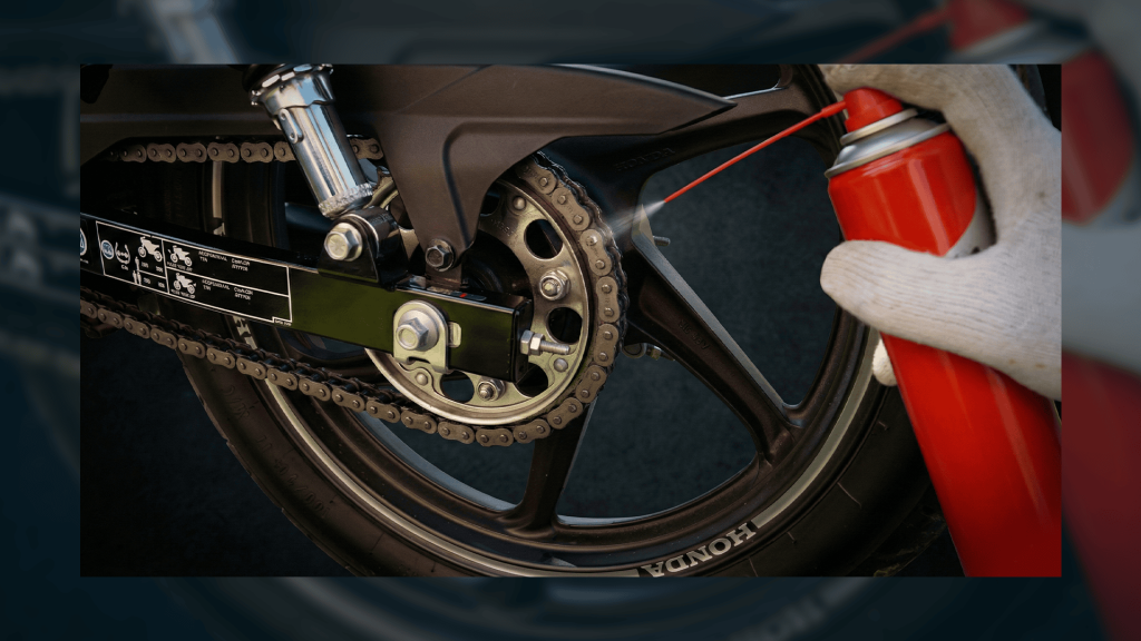 Necessity of Motorcycle chain lubrication
