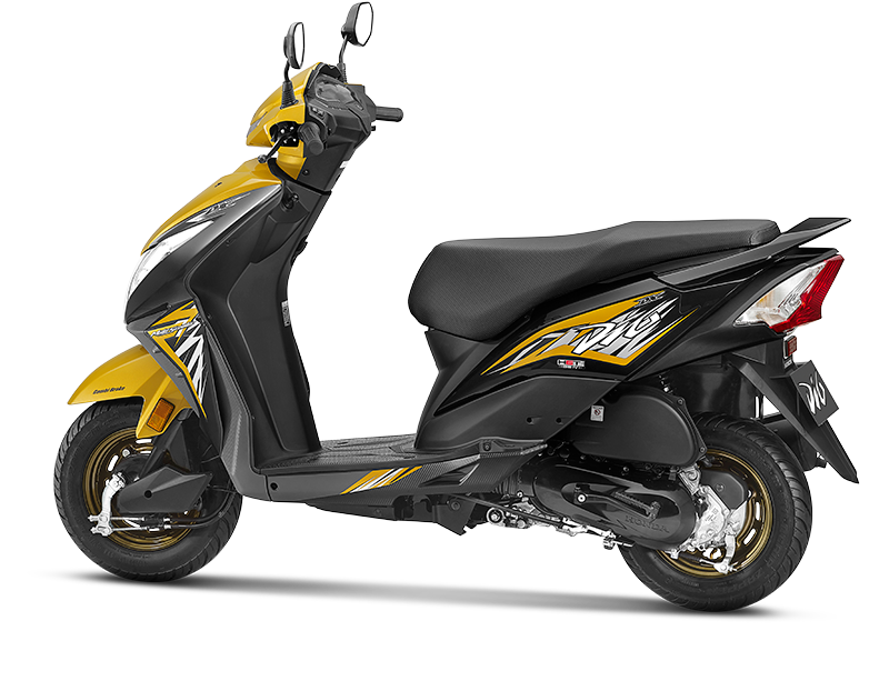 Honda dio bs6 online gray colour