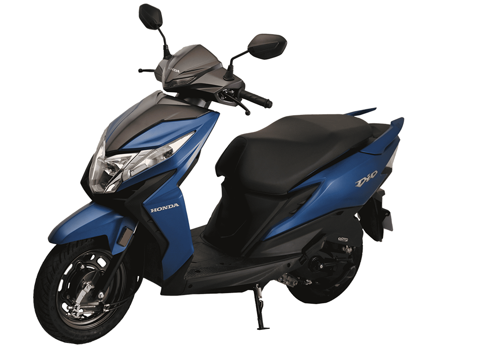 Matte Dark Blue Honda Dio BS6