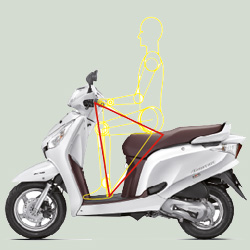 Honda aviator clearance scooty price